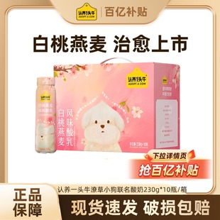 认养一头牛酸奶白桃燕麦酸奶 T【超炼】
