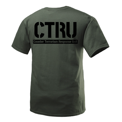 CTRU印花短袖T恤独角兽