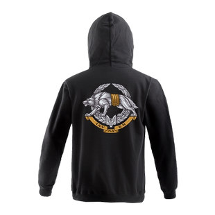 军迷卫衣乌克兰徽章款饿狼标示连帽卫衣帽衫运动卫衣