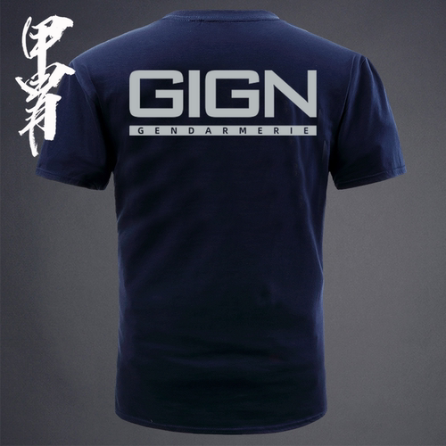 GIGN特别小队上衣男青年短袖