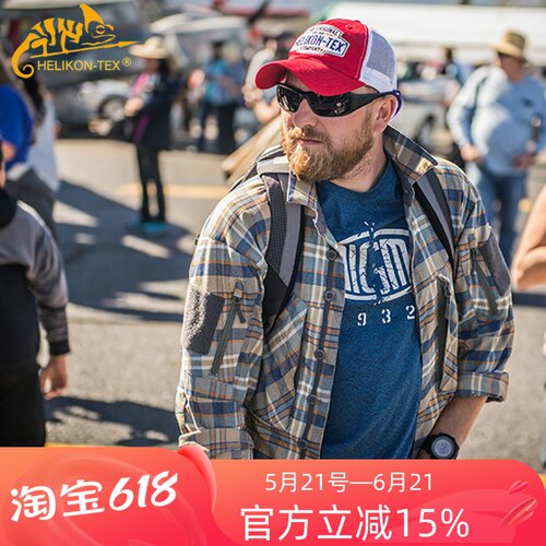 helikonmbdu法兰绒抗菌轻便衬衣