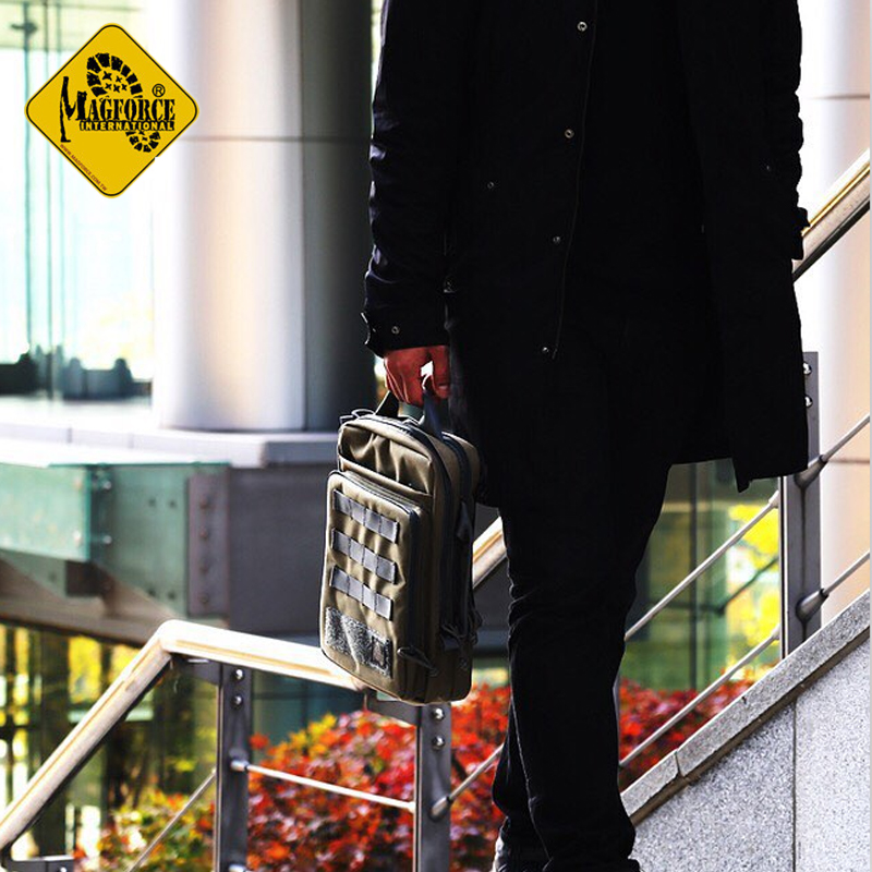 正品台湾麦格霍斯Magforce轻行者6606单肩包军迷运动休闲跨包