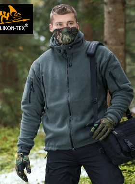 Helikon赫利肯 Patriot爱国者 重磅加厚抓绒衣冬季保暖带帽抓绒衣