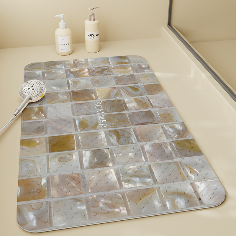 简约贝壳系列浴室地垫儿童老人洗澡防滑防摔脚垫卫生间淋浴房冲凉,居家布艺,家用脚垫,淘宝优惠券,粉丝福利购,淘宝优惠卷