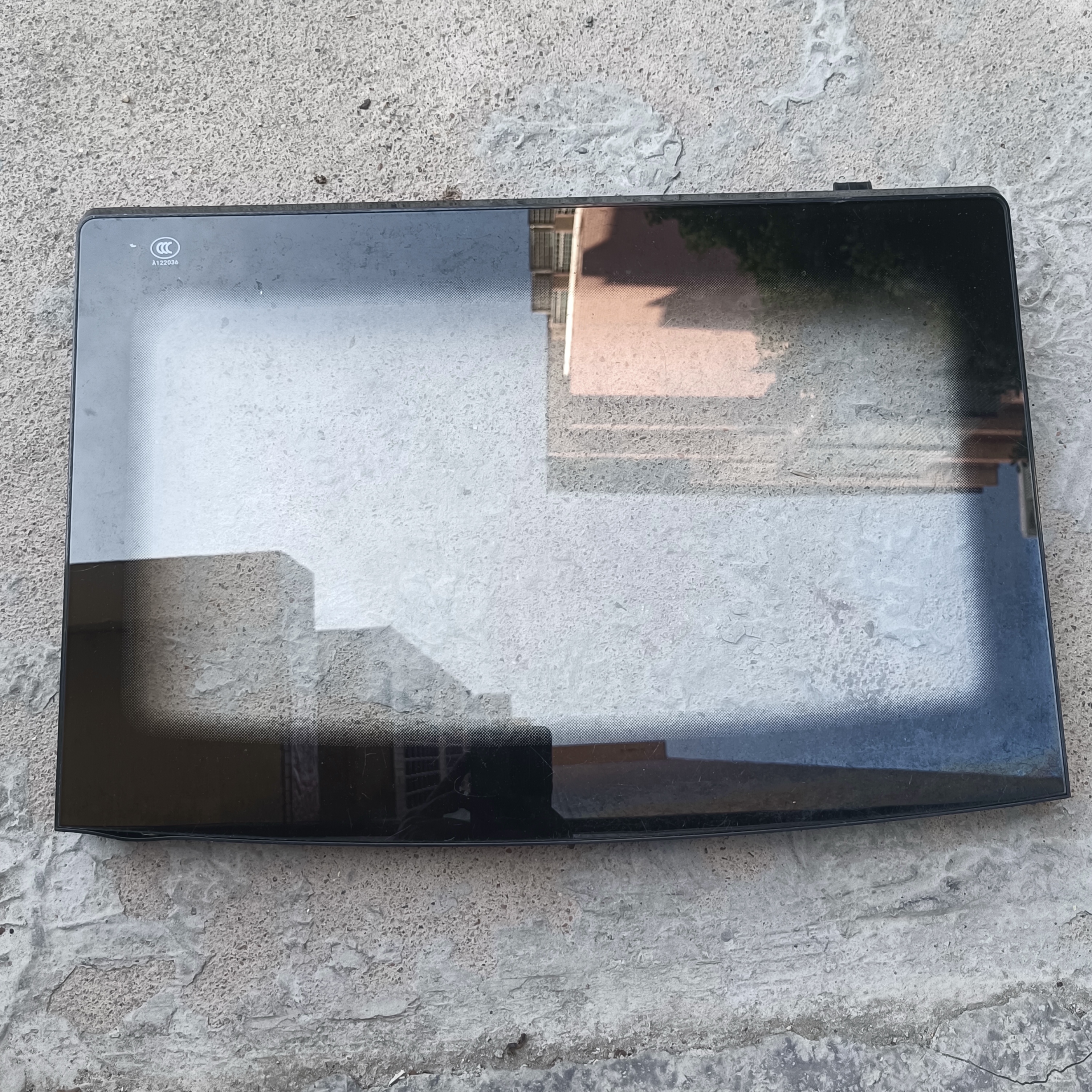 适用于洗衣机美的MB72-3100H原装拆机活动门盖 玻璃门 上盖配件