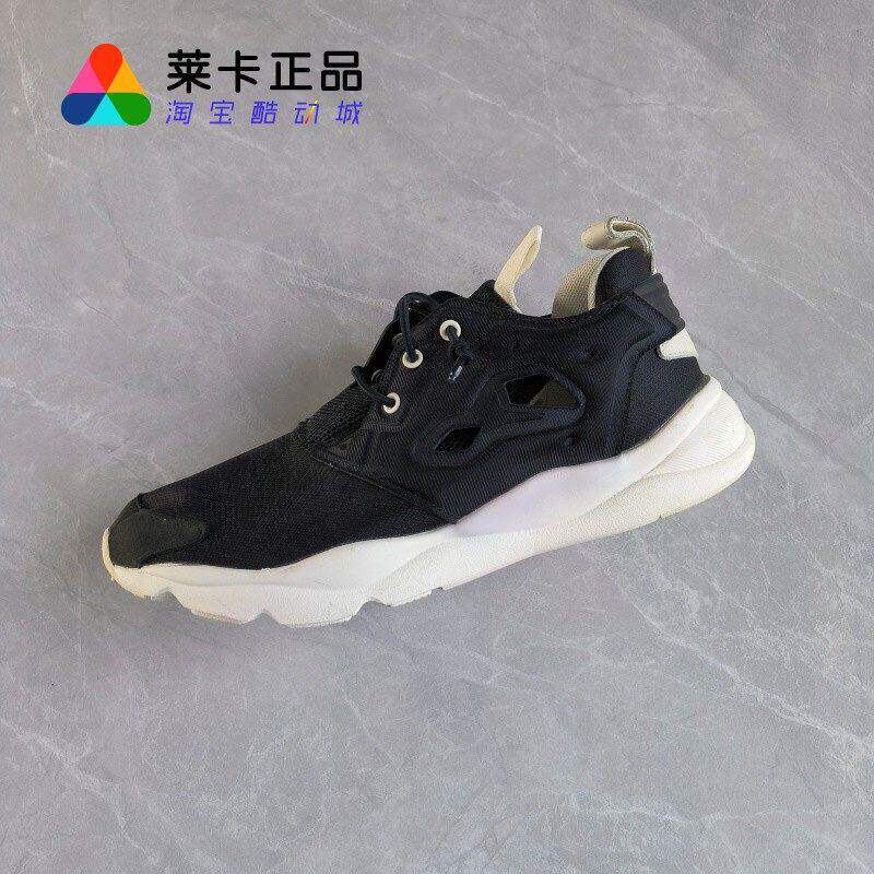 莱卡正品 Reebok Furylite Clean女复古透气轻便缓震运动休闲跑鞋