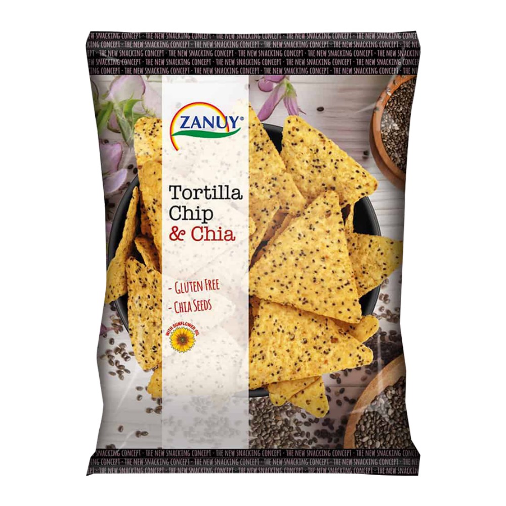 盒马代购ZANUY赞优奇亚籽原味玉米片130g西班牙进口非油炸零食
