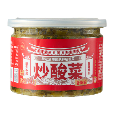 代购盒马工坊炒酸菜(客家风味）250g精选乳酸菌发酵酸菜鲜嫩美味
