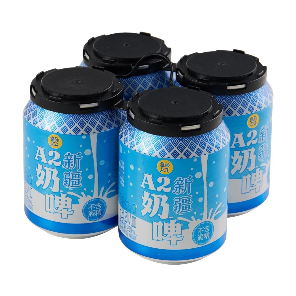 盒马代购新疆A2奶啤250ml*4组合装不含酒精专利菌种发酵工艺