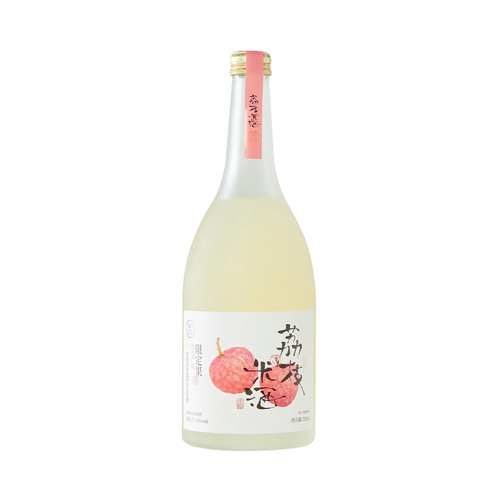 盒马季节限定荔枝米酒720ml精选乌叶荔枝 精米步和工艺