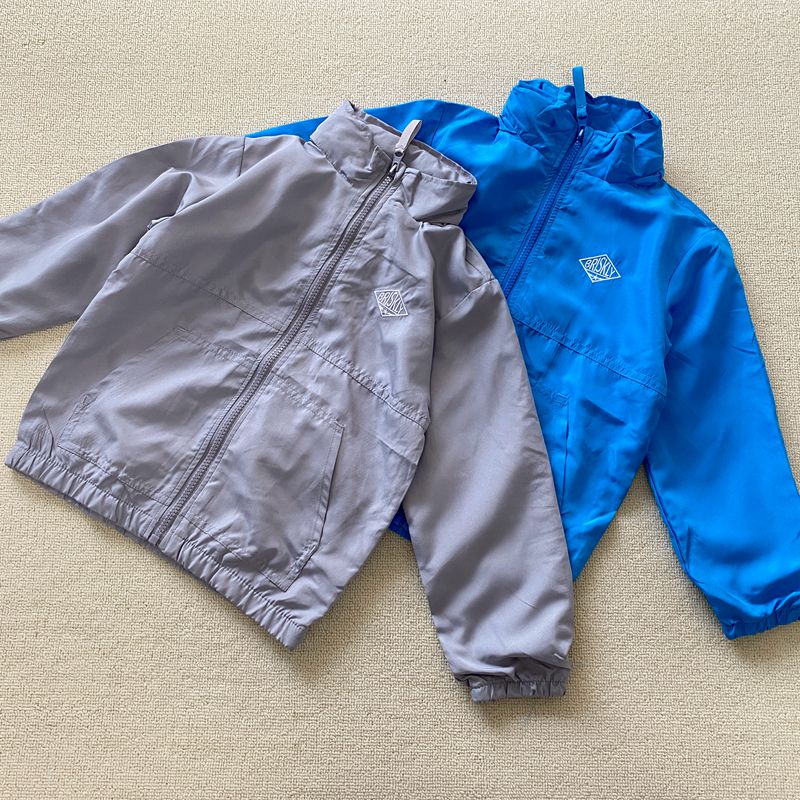 110-130码 外贸春秋男童儿童两用轻薄柔软款夹克外套上衣