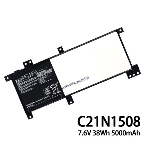 适用于华硕 A456U 笔记本X456U F456U K456U C21N1508 R457U 电池