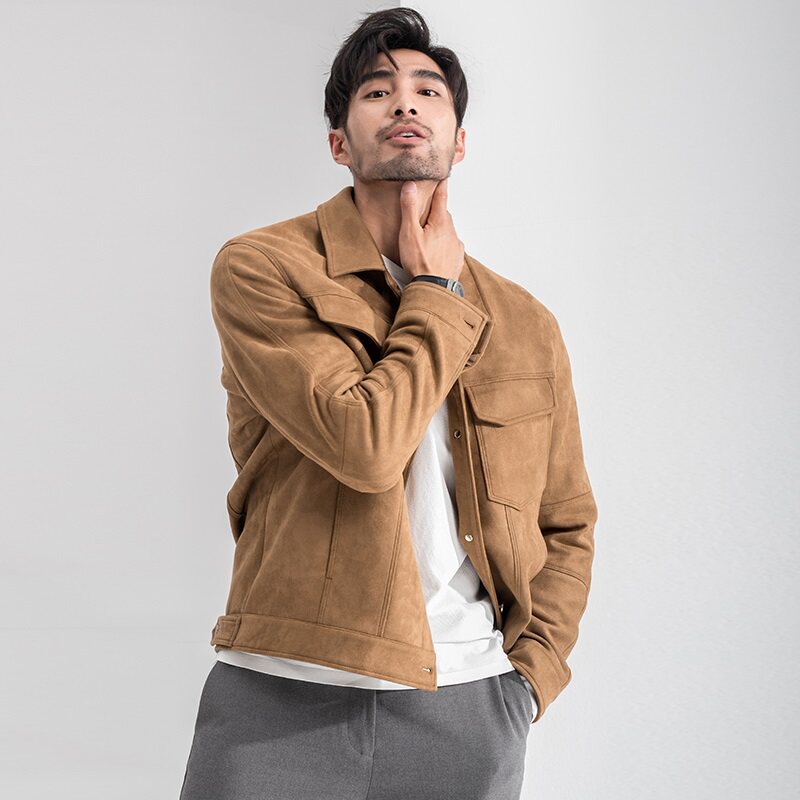 翻领翻领潮流休闲工装夹克外套