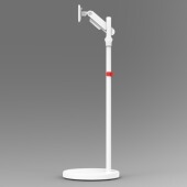 艾典优品电视机落地式 支架旋转显示器直播挂架移动推车闺蜜机支架