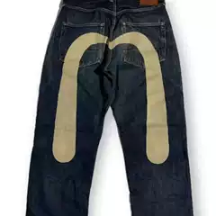 European and American Hip-Hop American-Style Classic Niche ins Print Unisex Loose Trendy Long Pants Cool Jeans