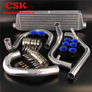 前置中冷器涡轮增压和管道套件适合98 1.8T 05大众JETTA高尔夫GTI
