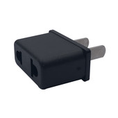 国标转换器两扁脚转两孔欧标美标澳标使用转换插头轻巧便捷式 插头