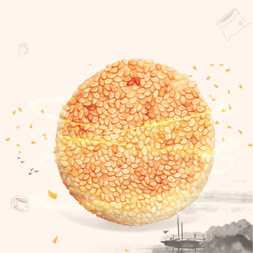 衢州特产邵永丰麻饼芝麻月饼