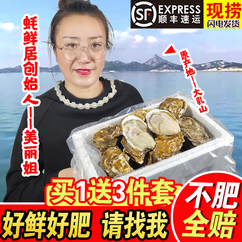 乳山生蚝鲜活10斤一箱顺丰超大