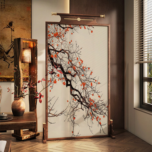 新款屏风隔断墙客厅卧室正对门玄关办公室入户卫生间遮挡移动座屏