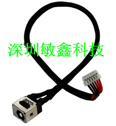 适用笔记本B560 电源接口B560 V560充电头充电口B560带线电源接口