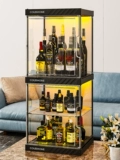 Винная полка для красного вина, стеллаж для хранения дома, гостиной, у стены, 25 новых стилей, свет белого вина, роскошный небольшой настольный шкаф для хранения вещей