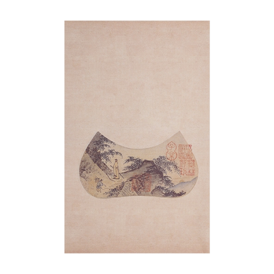 古风南宋小品蜡染彩色笺信笺