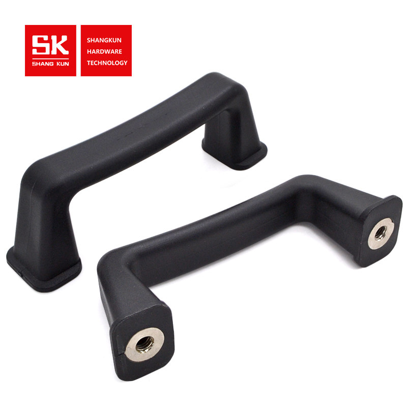 尚坤SK4-013黑色塑胶提手 工业机箱机柜电箱柜门把手强力塑料拉手