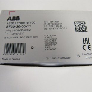 議價ABB接觸器全新原裝 AF30 13直流交￥