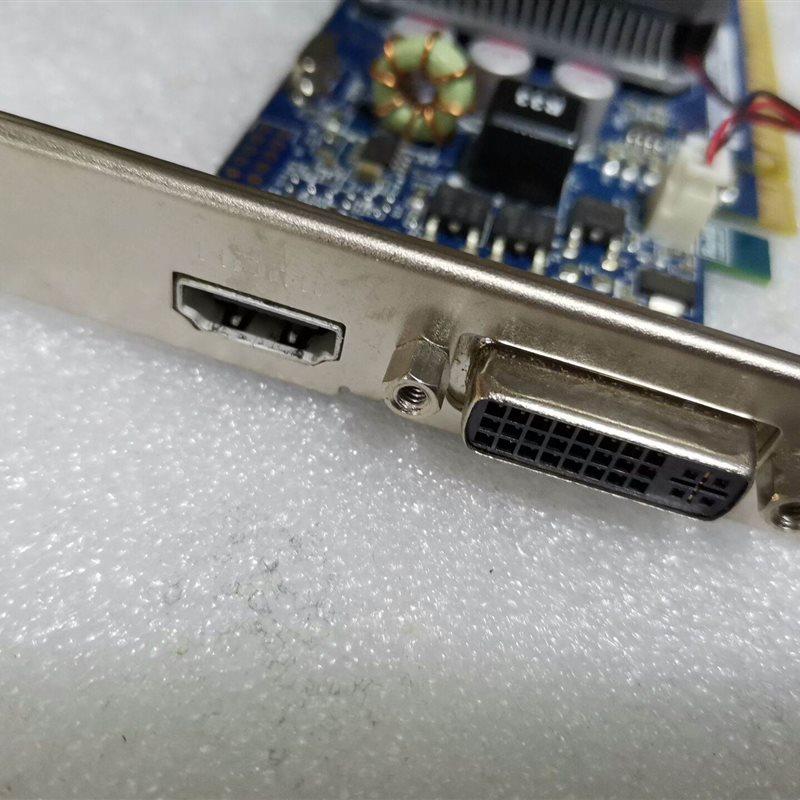 议价hp库存nvidia gt420 2g 128位 ddr3 半高显卡,全高挡板!