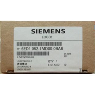 1FB00 LOGO逻辑控制器230RCE 议价6ED1052 0BA7 ￥ 全新原装 正品