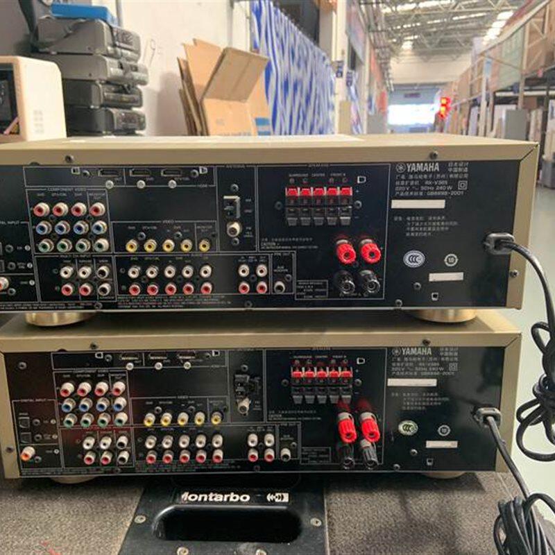 议价原装yamaha/雅马哈 rx-v365功放机5.1声道同轴光纤dts解码