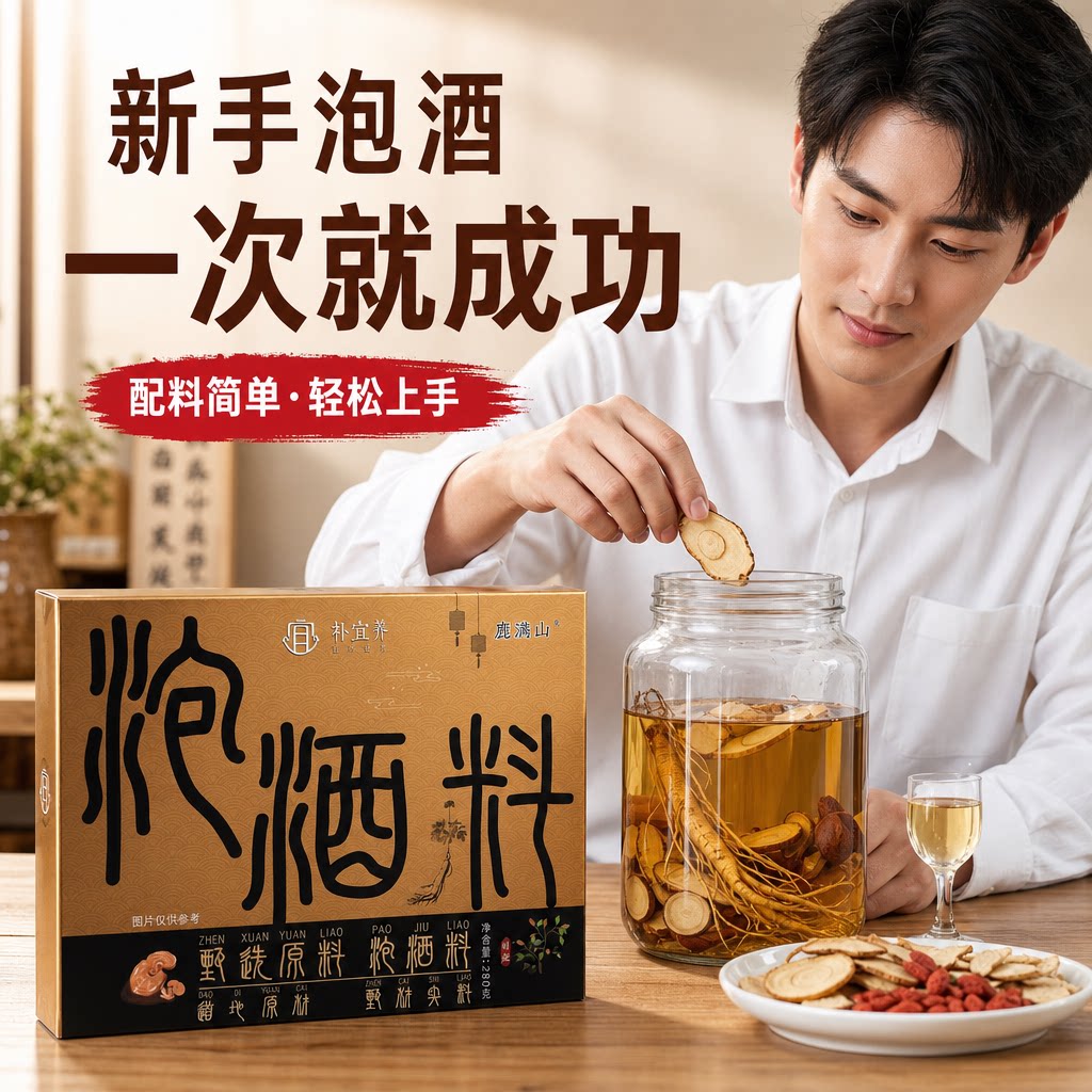 养生泡酒料滋补品男性养生枸杞泡酒材料泡酒料包新手一次就成功