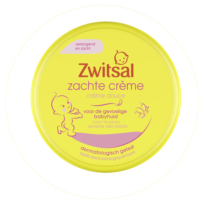 荷兰进口zwitsal瑞莎婴幼儿宝宝滋润面霜200ml