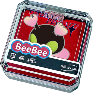 可爱卡通beebee徽章 小众设计星际弹珠新款 啫喱礼赠
