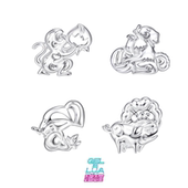 GELELUA啫喱十二辰灵 猴鸡狗猪 925银生肖耳钉本命年长辈送礼