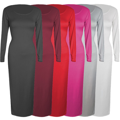sexy long sleeved comfortable dress for spring women's dress