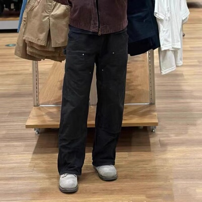 B01双膝帆布伐木裤工装裤