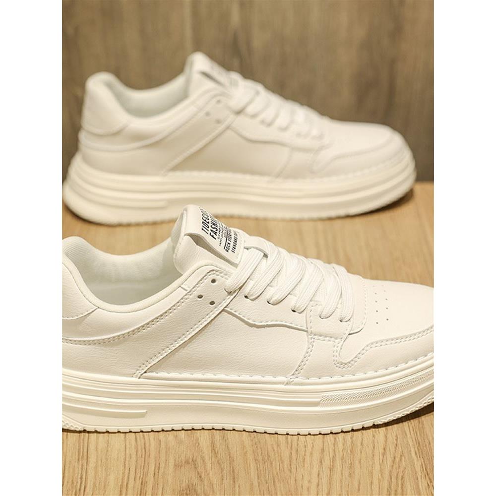 高档秋冬透气新款厚底隐形内增高小白鞋男运动休闲百搭板1029k