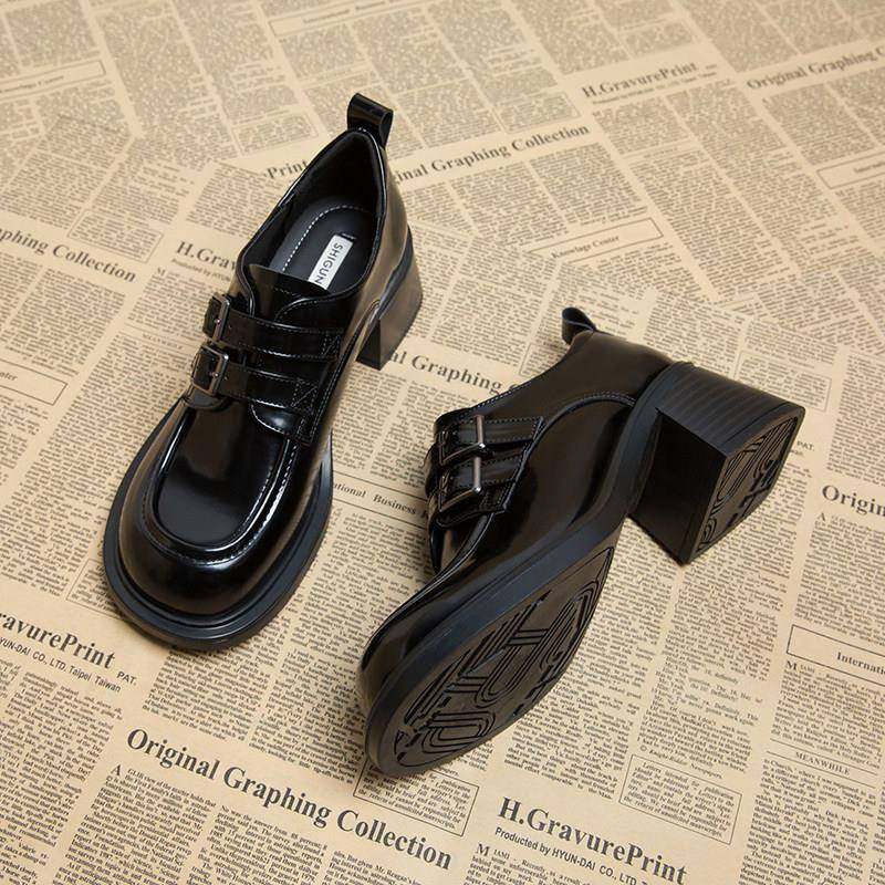 单鞋女2026春季季新款法式小皮鞋巨好看春季款春季鞋高跟乐0125w,女鞋,浅口单鞋,淘宝优惠券,粉丝福利购,淘宝优惠卷