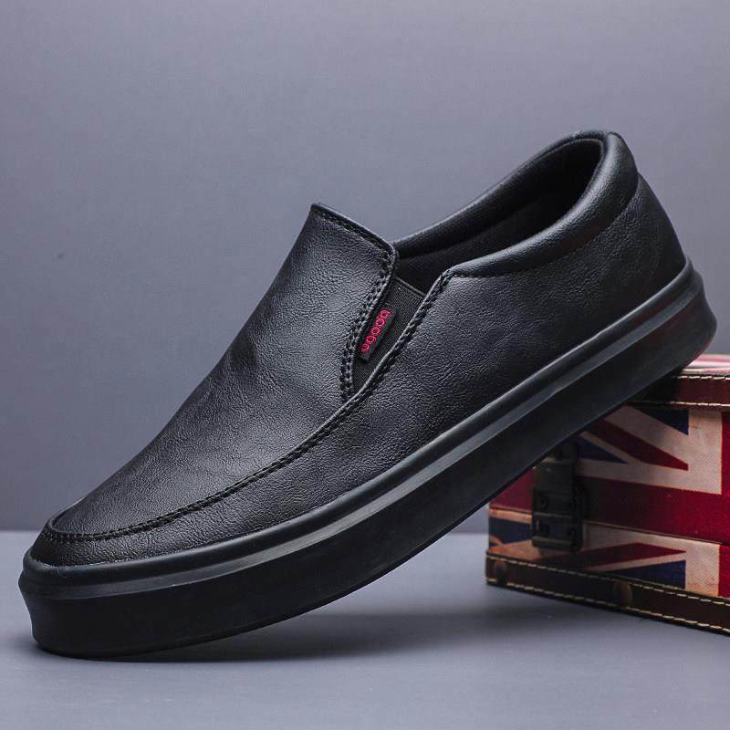 春秋新款男鞋休闲透气皮鞋懒人一脚蹬男士板鞋英伦潮流百搭0123z,流行男鞋,时尚休闲鞋,淘宝优惠券,粉丝福利购,淘宝优惠卷