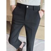 裤 2026新款 子男士 西装 春季 款 感商务直筒休闲西裤 0204w