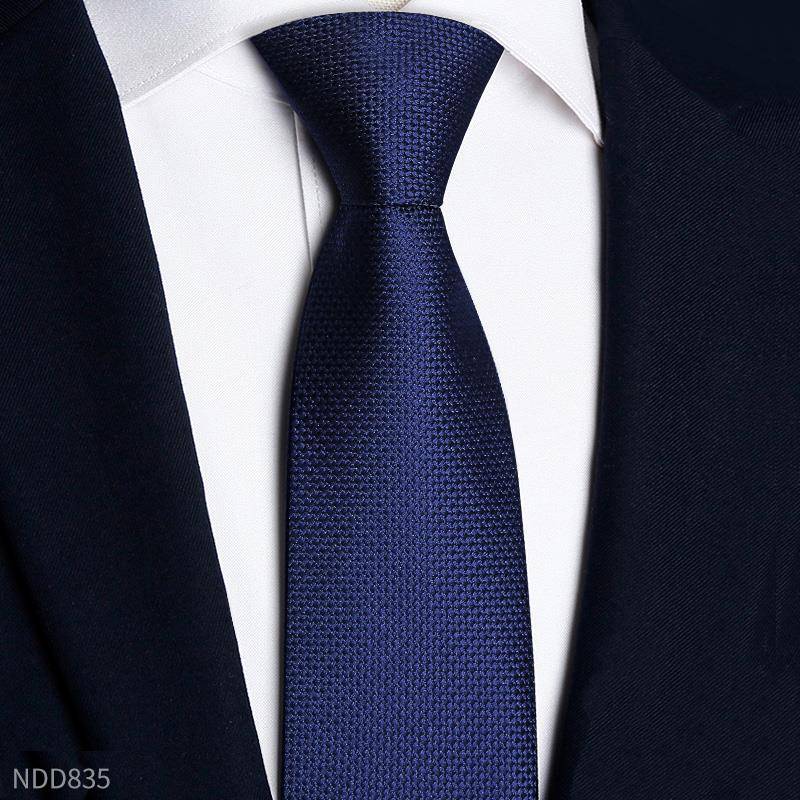 领带男拉链式正装免打轻奢高档易拉得蓝色懒人面试领带衬衫1210z