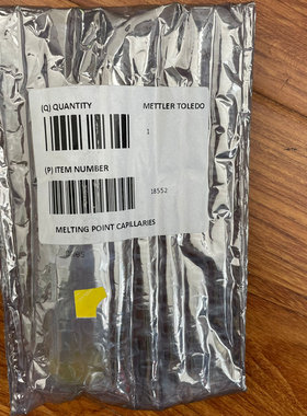 Merler熔点计毛细管适用于熔点计Mp50/Mp70/Mp90 Me18552订购