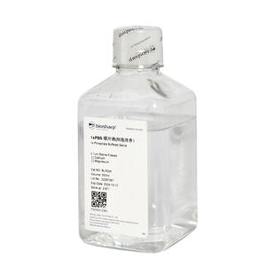 Biosharp/白鲨 1×PBS磷酸盐缓冲液 BL302A无菌10×PBS细胞培养缓冲盐溶液 BL316A 500ml