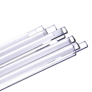 玻璃搅拌棒高硼硅耐高温两头烘圆调药棒实验室液体引流实心棒