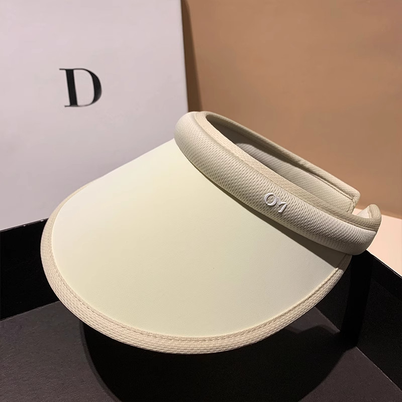 冰丝大帽檐防晒帽夏季帽子女款2026新款防紫外线空顶太阳帽遮阳帽