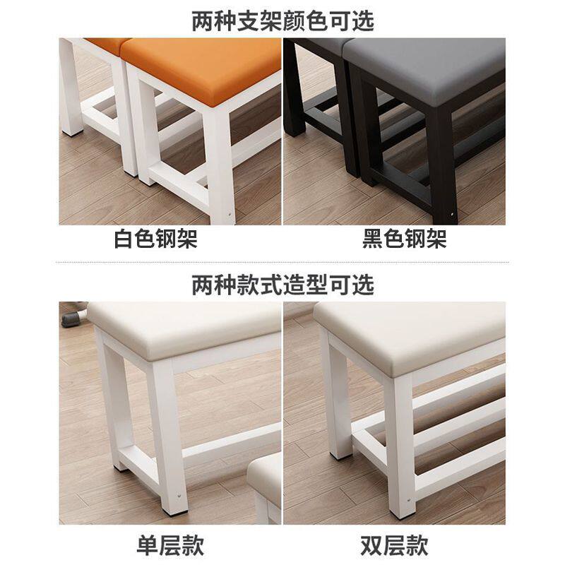 凳子换鞋凳可坐长条凳浴室更衣凳床边加宽神器定制收纳凳德国品质