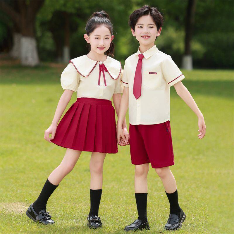 演出服夏季幼儿园毕业照班服小学生朗诵合唱比赛表演服装德国品质