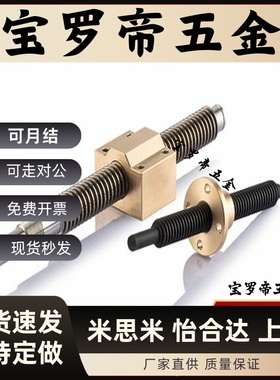 梯形丝杆丝杠LHJ LHC02 06 07 12 16 17-D8 12 14 16 18 20 22 25